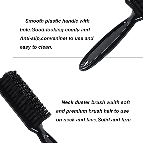 EKONAER 3 Adet berber bıçağı Temizleme Fırçası Saç Kesme Fırçası Şekillendirici Fırça Aracı Erkekler için(Altın /