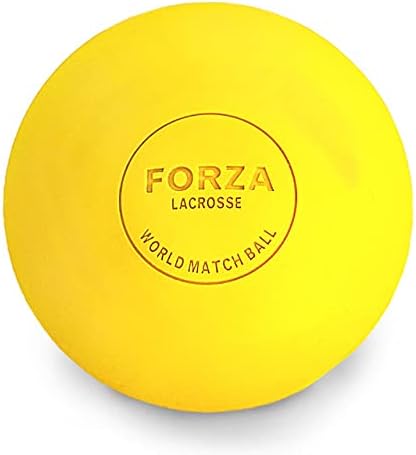 FORZA Lacrosse Rölyef Masaj Topları - Ayak Masajı ve Sırt Masajı Lacrosse Topları / Ağrı kesici için Kas Masajı /