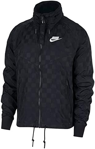 Nike Spor Giyim Ekose Windrunner Erkek Ceket