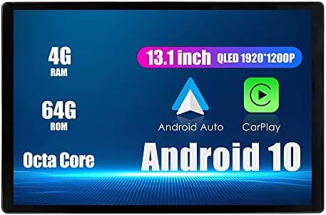 WOSTOKE 13.1 Android Radyo CarPlay ve Android Otomatik Autoradio Araba Navigasyon Stereo Multimedya Oynatıcı GPS Dokunmatik