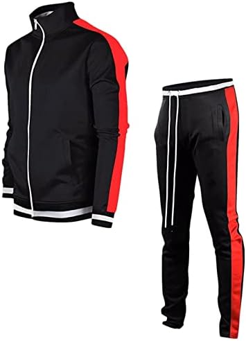 Larisalt fermuarlı kapüşonlu kıyafet Y2K, erkek Eşofman Atletik Spor Rahat Tam Zip Eşofman Kış Kıyafeti