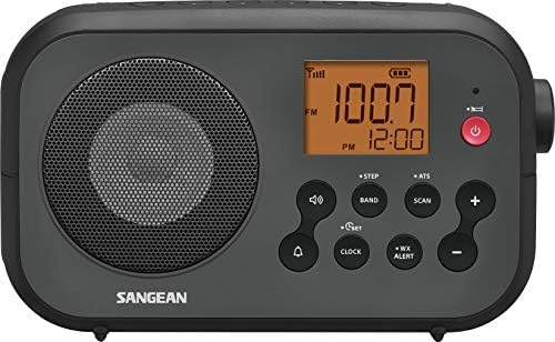 Sangean PR-D12 PR-D12 AM / FM NOAA Hava Uyarısı Dijital Ayar Taşınabilir Radyo
