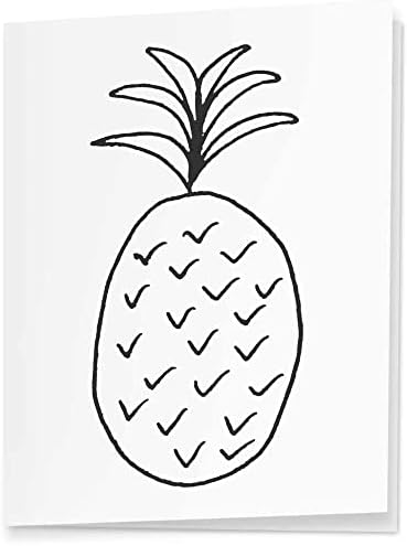 5 x A1 'Ananas' Hediye Paketi / Ambalaj Kağıdı Sayfaları (GI00054546)