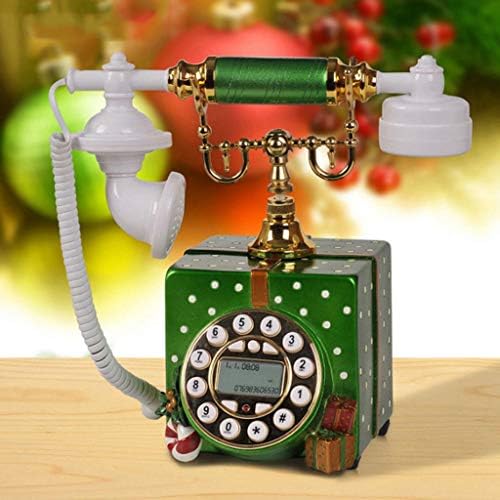 KJHD Antika Telefon, Sabit Dijital Vintage Telefon Klasik Avrupa Retro Sabit Telefon Kablolu Asılı Kulaklık Ev Otel