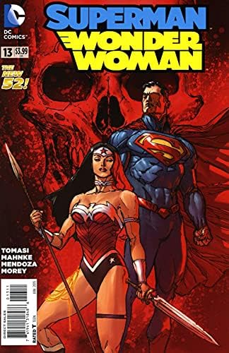 Süpermen / Harika Kadın 13 VF / NM; DC çizgi roman / Yeni 52