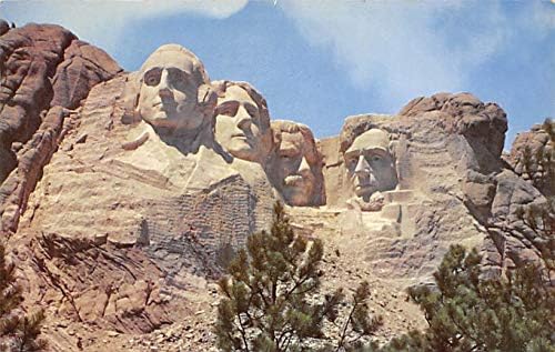 Rushmore Dağı Ulusal Anıtı Kara Tepeler, Güney Dakota SD Kartpostallar