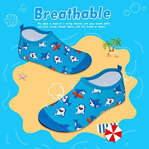 WateLves Çocuklar su ayakkabısı Kız Erkek Toddler Kaymaz Hızlı Kuru Aqua Çorap Plaj Yüzmek Yürüyüş
