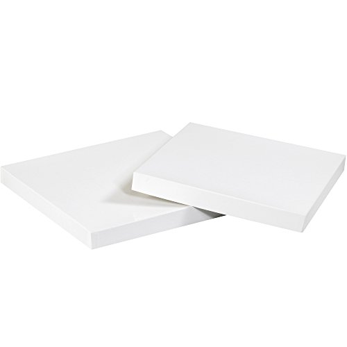 Poli Çanta Guy Deluxe Hediye Kutusu Kapakları, 8 x 8, Beyaz, 50 / Kutu