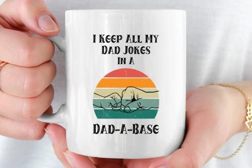 Komik babalar Günü Hediyesi, Tüm Şakalarımı Babamda Saklıyorum-Temel Bir Kahve Kupa Çay bardağı