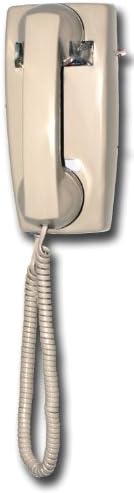 YENİ Kadransız Duvar Telefonu-Ash (Kurulum Ekipmanı)