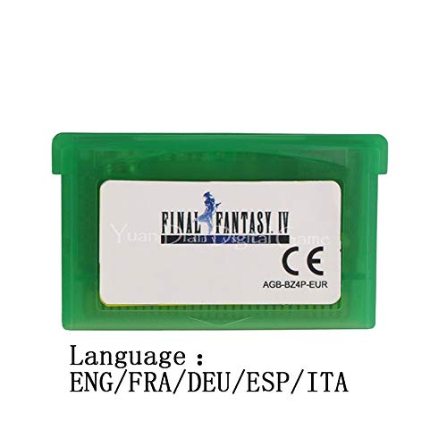 ROMGame 32 Bit El Konsolu video oyunu Kartuş Kart Final Fantasy Iv Advance Eng / Fra / Deu / Esp / Ita Dil ab Versiyonu